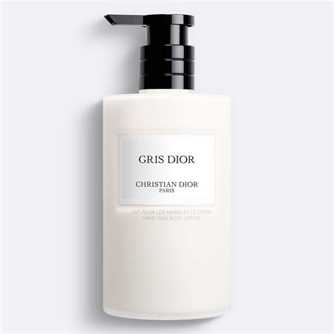 dior body and hand cream.